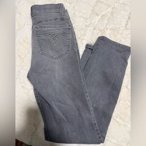 Democracy Charcoal Gray Stretch Jeans with Ab-technology